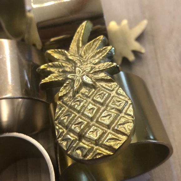 Pineapple napkin rings - Picture 4 of 8